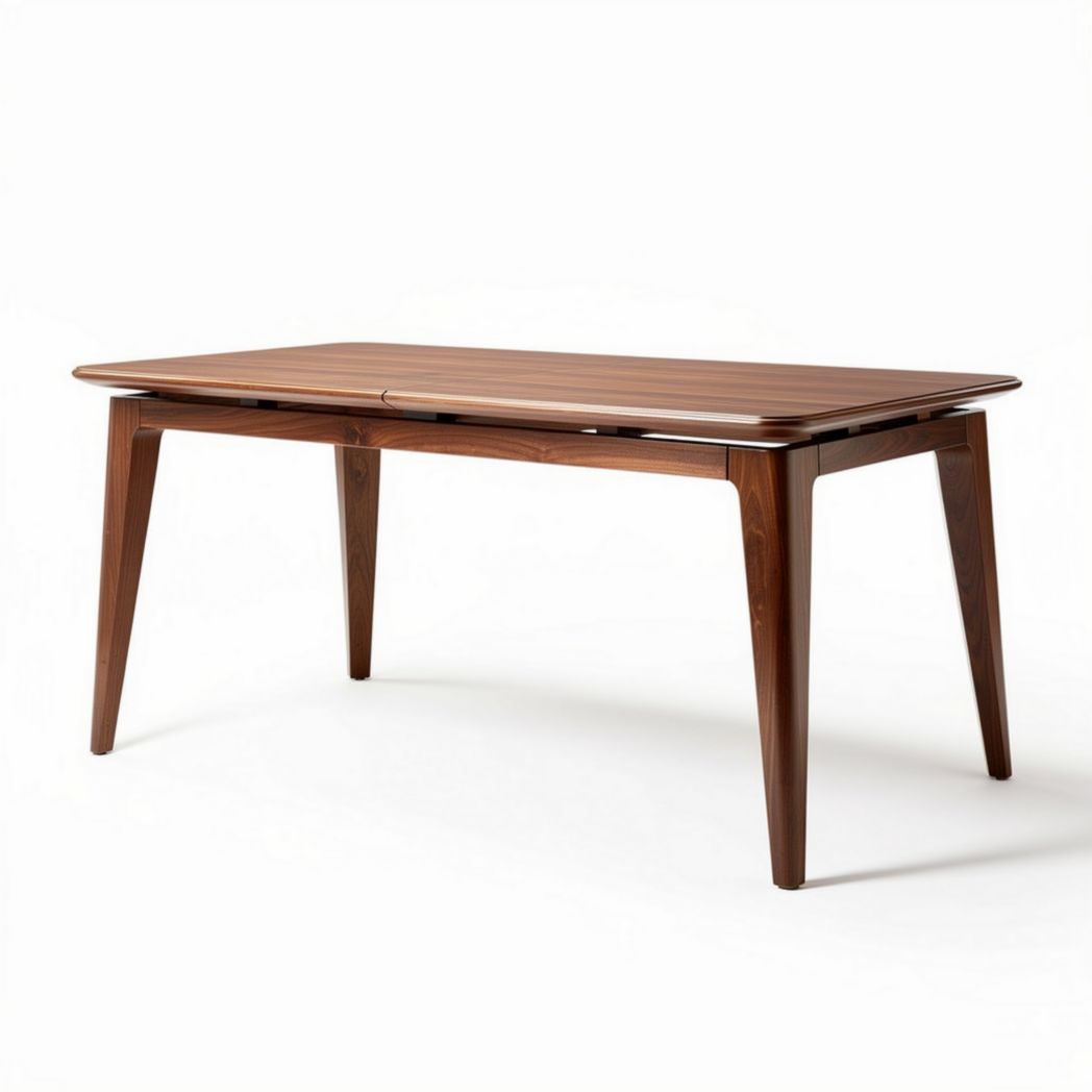 Esstisch aus walnut 150 x 80 x 75 cm für moderne Wohnräume